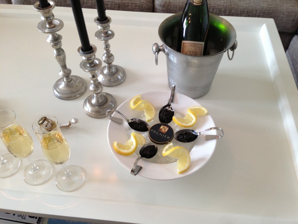 Kaviar og Champagne