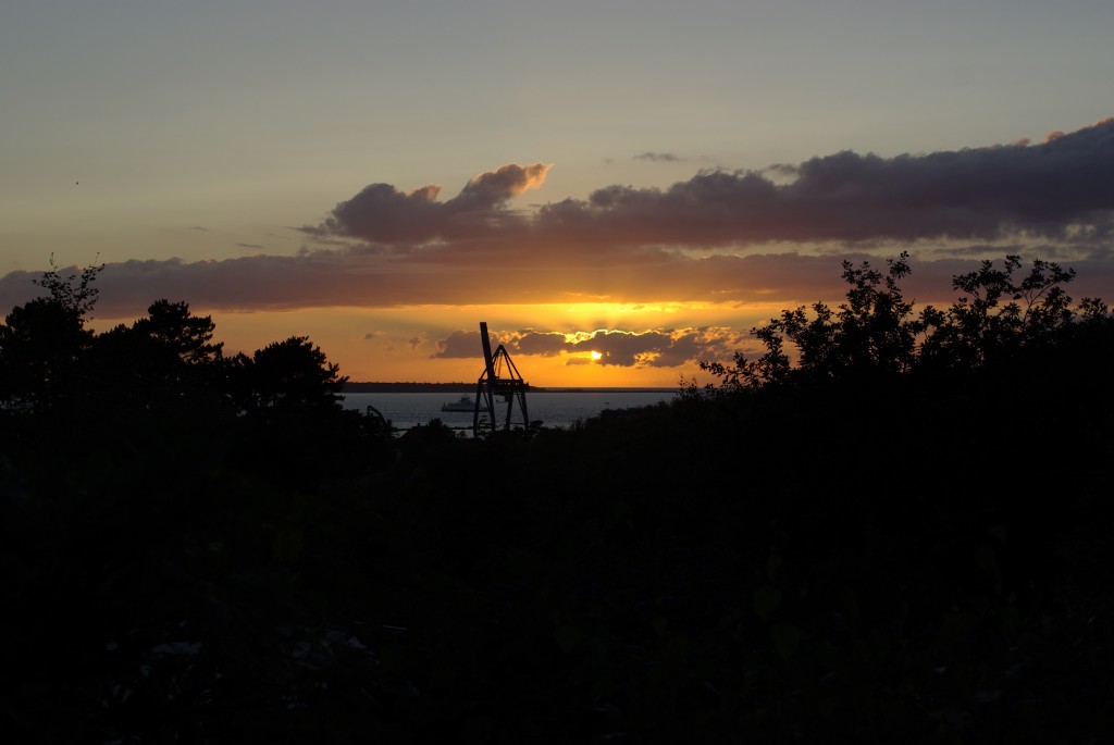 Solnedgang over Kattegat