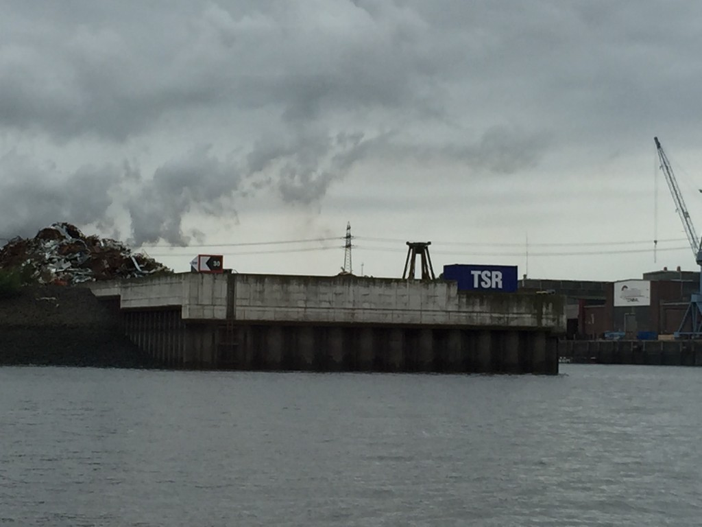 TSR's scrap berth in Hamburg