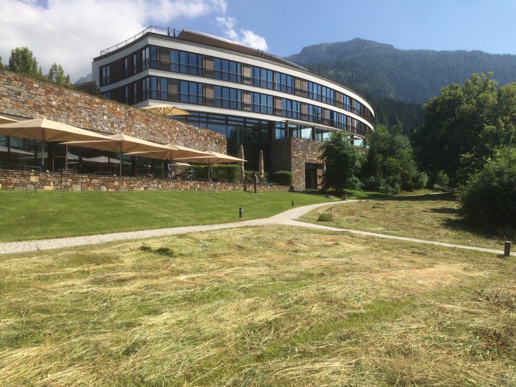 Hotel Kempinski with Eagle's Nest, at the higehst point in the background