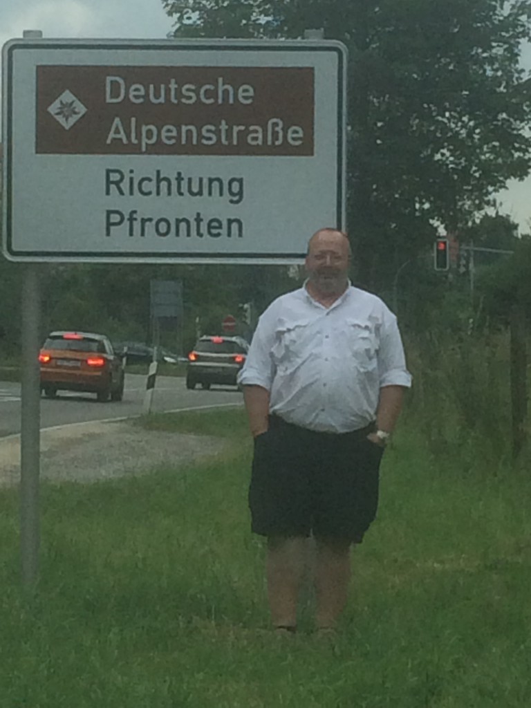 Me and Deutsche Alpenstrasse