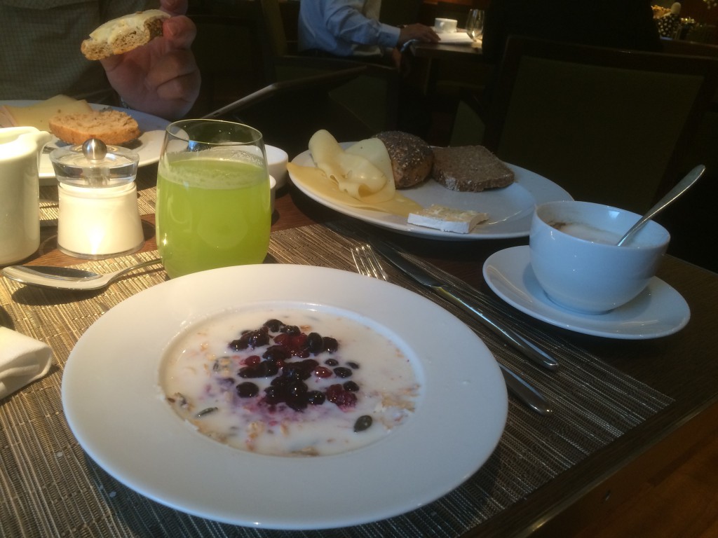 Breakfast a t Hotel Hyatt