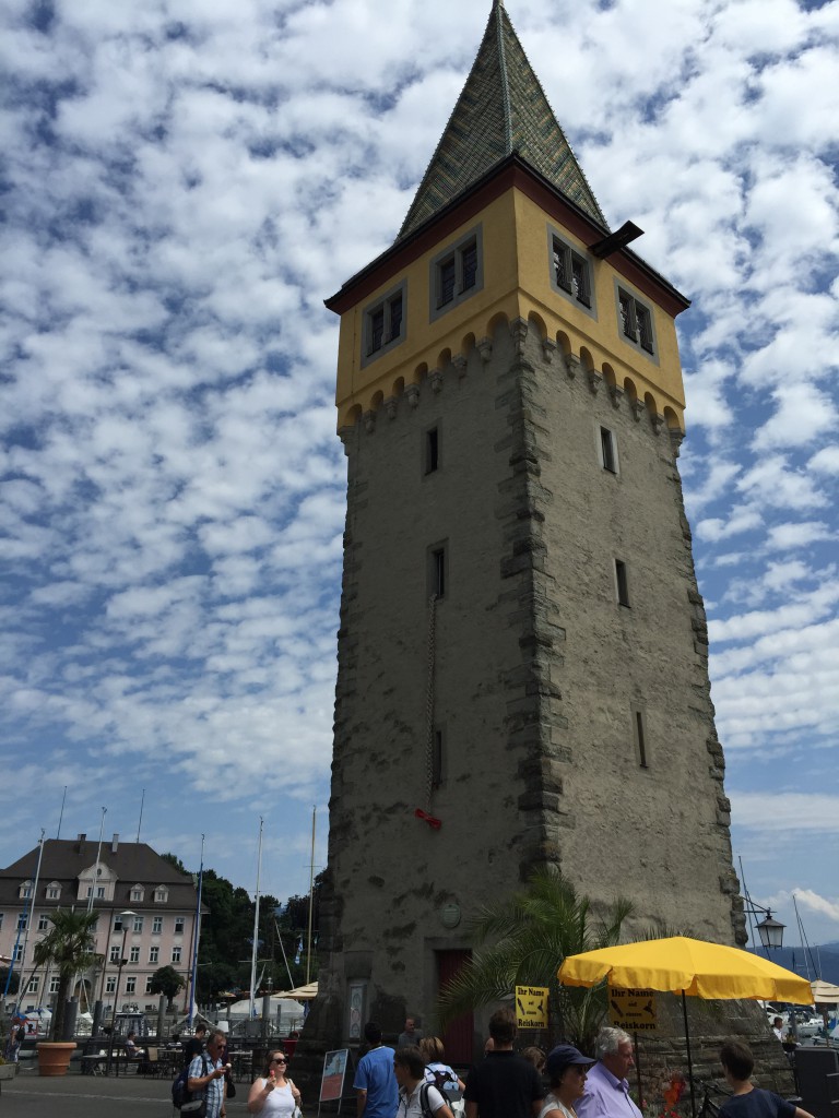 The former lighthouse, which got a new roof in 1970 because of a lightning strike.