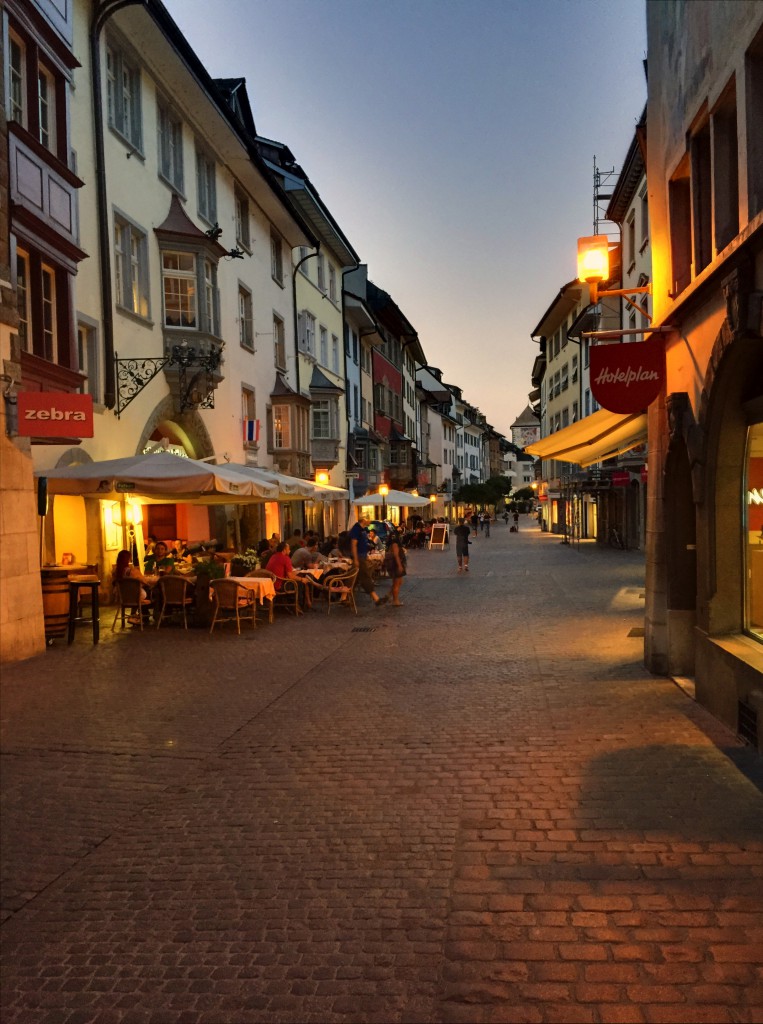 Schaffhausen by night
