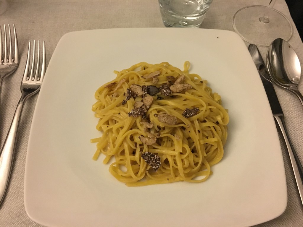 Carbonara med trøffel